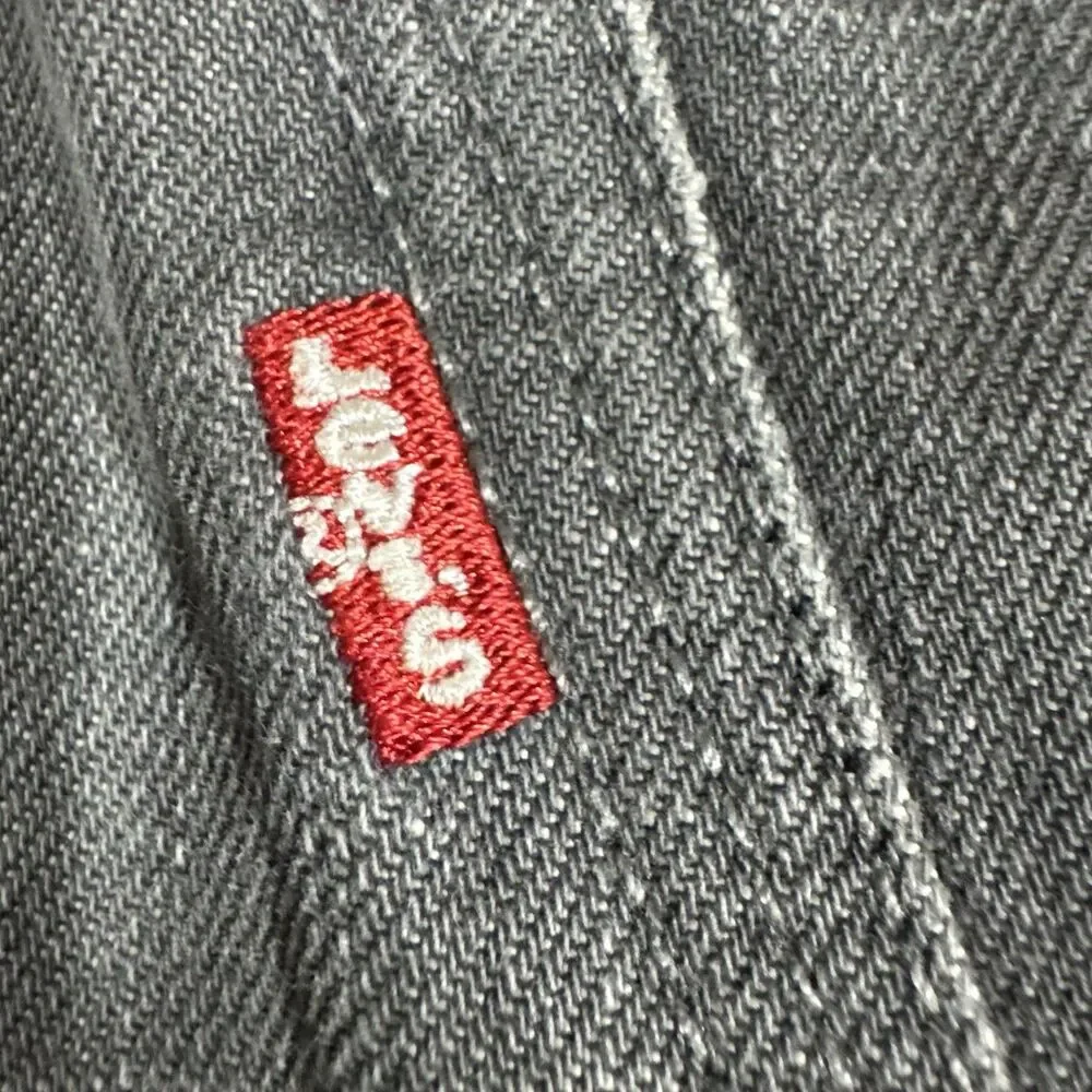 Levi’s – Rare Hybrid Tech Style, Limited Edition Grey Denim Jeans 36x34 *UNIQUE*